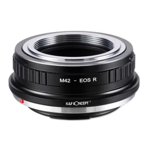 K&F Concept Lens Adapter for M42 Screw mount lens to Canon EOS RF R5 R6 camera - Picture 1 of 6