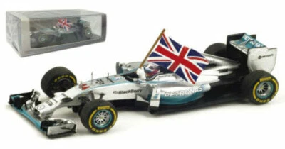 Spark S3142 Mercedes W05 Winner Abu Dhabi GP 2014 - Lewis Hamilton 1/43 Scale - Image 1 of 4