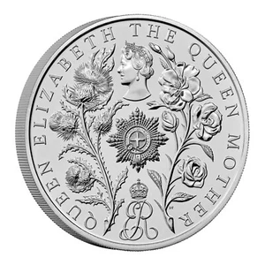 2025 QUEEN ELIZABETH The Birth of the Queen Mother £5 Coin BU in CARD FREEPOST - Picture 1 of 3