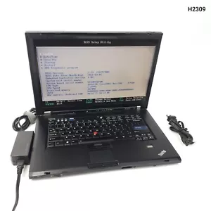 Lenovo ThinkPad T61 15.4" Core2 Duo T7500 1GB Ram 250GB HDD Boots To BIOS H2309 - Picture 1 of 11