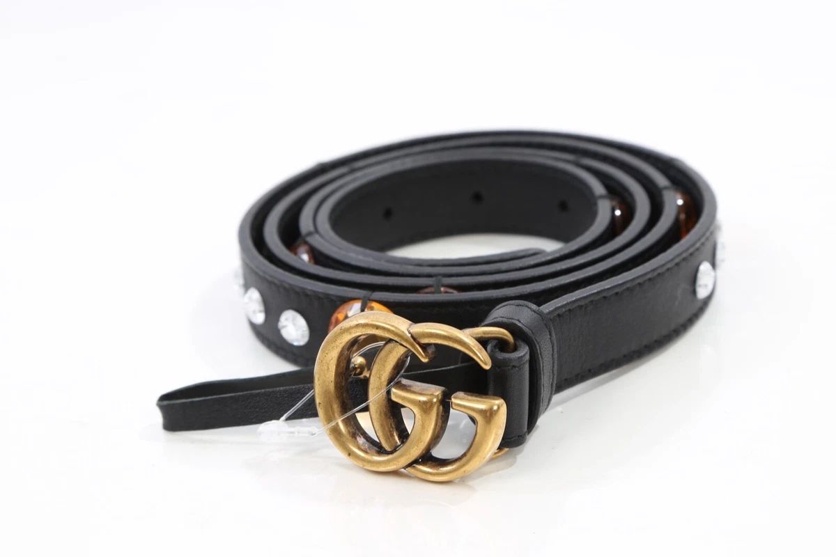 Gucci GG Marmont Rhinestone Crystal Black Embellished  display picture 2
