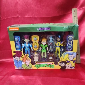 NECA Nickelodeon TMNT - Juego de figuras de los neutrinos - Caja dañada - Imagen 1 de 9
