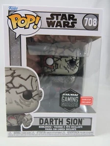 Star Wars Funko Pop - Darth Sion - Gaming Greats - No. 708 - Free Protector - Picture 1 of 8