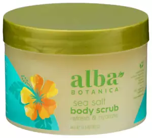 Alba Botanica Hawaiian Sea Salt Body Scrub 1 Each 14.5 Oz - Picture 1 of 1