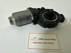 GENUINE LH REAR DOOR POWER REGULATOR MOTOR SUITS HYUNDAI IX35 5DR 2.0L 2012-2013 - Picture 1 of 8