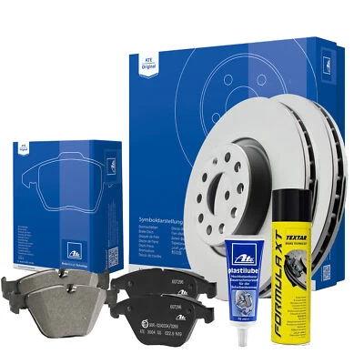 ATE Bremsensatz + Plastilube + Bremsenreiniger Dacia Duster Duster Kasten Vorn - Bild 1 von 4