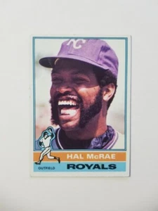 HAL MCRAE 1976 TOPPS BASEBALL #72 KANSAS CITY ROYALS - Picture 1 of 2