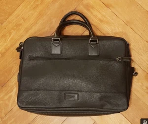 Picard Laptoptasche mit Schultergurt, schwarz, Leder - Bild 1 von 12