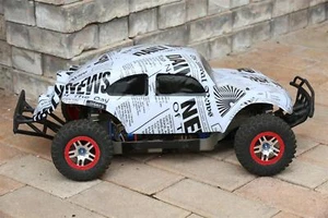 Custom Buggy Karosserie Newspaper Style für ProSC10 1/10 Shell Baja Bug Truck Auto 1:10 - Bild 1 von 5