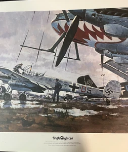 "High Fighters" Gil Cohen Signed Print - Picture 1 of 4