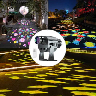 110W Creative Pattern Dynamic Effects Led Logo Gobo Projector Porjection Lamp - Image 1 of 4