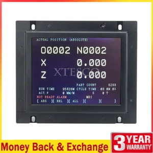 Industrial LCD Display Monitor for 9"FANUC CRT Monitor A61L-0001-0076 CNC System - Picture 1 of 10