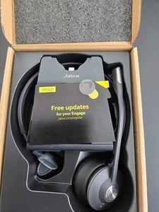 Jabra Engage 75 Pojedynczy bezprzewodowy zestaw słuchawkowy na ucho z ładowarką i mikrofonem - Zdjęcie 1 z 9