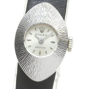 ROLEX K18WG Precision Chameleon cal.1400 Silver Dial Hand Winding Ladies_819176 - Picture 1 of 8