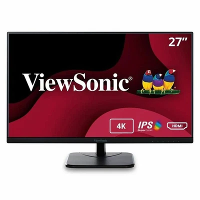 ViewSonic VA2756-4K-MHD - 27" 4K UHD IPS Monitor with 60Hz, HDI- - Image 1 of 4