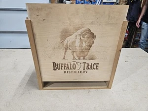 Double Wooden Box Buffalo Trace Distillery, 18x17x8 Crate - Picture 1 of 5