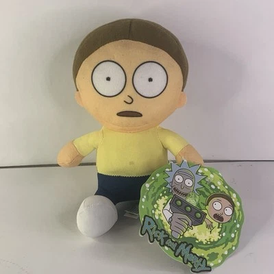 "Morty" Rick and Morty Plush 7" 2020 Toy Factory Adult Swim! NWT - Imagem 1 de 4