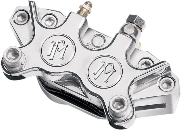 Performance Machine Rep. 125x4R 4-Piston Classic Brake Caliper Only Chrome - Image 1 of 1