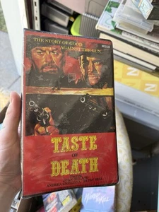 Taste Of Death Beta Not VHS Rare Sealed Brand New Mogul Communications Mega - Picture 1 of 7