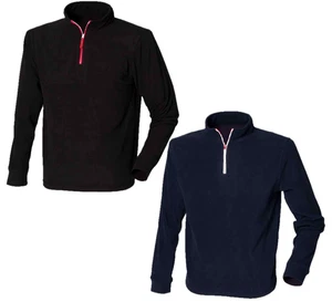 Finden and Hales Zip Neck Piped Micro Fleece - Bild 1 von 5