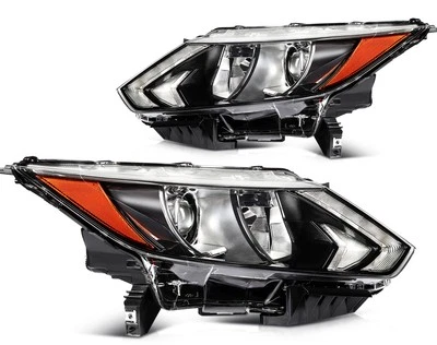 Headlights Assembly For 2017 2018 2019 Nissan Rogue Sport LED DRL Headlamp L+R Foto 1 de 4