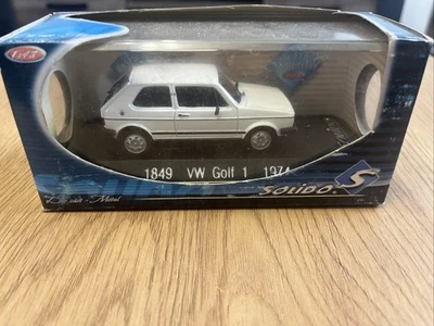 VOLKSWAGEN Golf GTI SOLIDO 1849 1/43  en boite C25 - Photo 1/4
