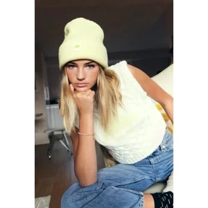 NWT Zara x Space Invaders 8-Bit Cable Knit Chunky Sweater Vest US Large - Picture 1 of 9