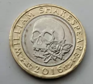 Collectable £2 Coin William Shakespeare Tragedies 2016 - Picture 1 of 5