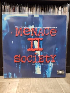 Menace II Society Soundtrack LP (Original Double Vinyl*IMPORT/ Jive 1993) EX - Picture 1 of 2