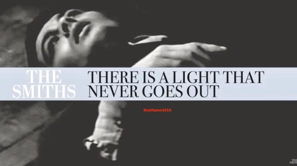 1986 The Smiths "There Is A Light That Never Goes Out"  Promotional Reprint Ad - Image 1 of 1