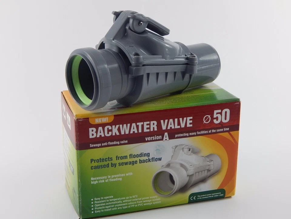 Rückstauverschluss Rückstauklappe DN 50 Rattenstop KR HT - Bild 1 von 1