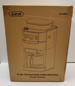 Gevi 10-Cup Drip Coffee Maker with Built-in Grinder Programmable New - Picture 1 of 14