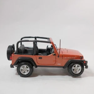 Maisto 1/18 Jeep Wrangler Rubicon Rojo Metal Diecast Metal *READ - Picture 1 of 20
