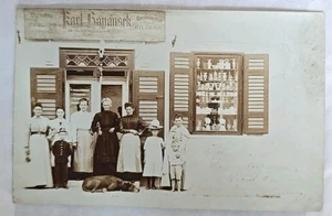 tolle Foto-AK Wiener Neudorf b. Mödling Geschirrhandlung Karl Hanausek - Picture 1 of 1