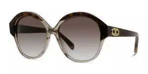 NEW Celine CL40154I Sunglasses 49F Matte Dark Brown Gradient Brown AUTHENTIC - Picture 1 of 1