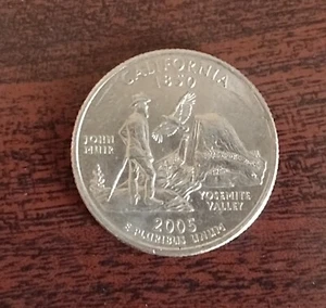 2004 P California Quarter With Error On Cheek - Picture 1 of 3