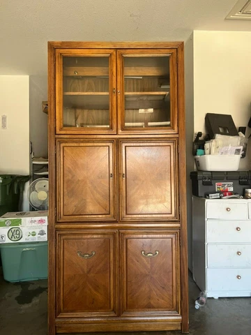 Antique Wooden Cupboard Cabinet minimal wear Cover