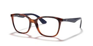 Gafas ópticas Ray-Ban RB7066-5585 para mujer claras habana y azul marino - Imagen 1 de 6