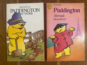 Paddington 2 Vol UK PB Set by Michael Bond - Vintage Lions - Imagen 1 de 9