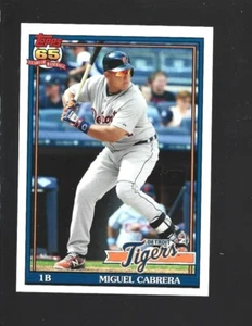 2016 Topps Archives #204 Miguel Cabrera card, Detroit Tigers - Picture 1 of 1