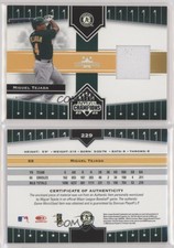 2005 Donruss Champions Impressions Materials Miguel Tejada #229
