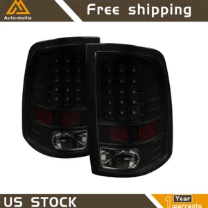 Smoked Lens Tail Lights Driver&Passenger Side For 11/12/13/14/15 Dodge Ram - Picture 1 of 8