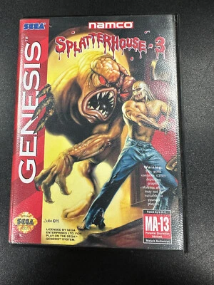 Splatterhouse 3 Sega Genesis en caja original Foto 1 de 4
