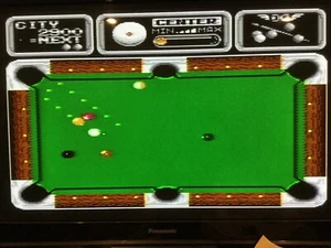 Nintendo NES SIDE POCKET Box Game Cartridge Instructions Clean Works 1987 Pool - Picture 1 of 9