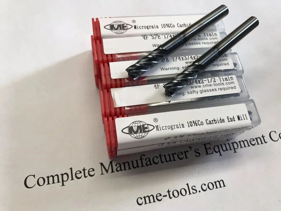 CME 1006-516 Carbide End Mill - 10 Pack