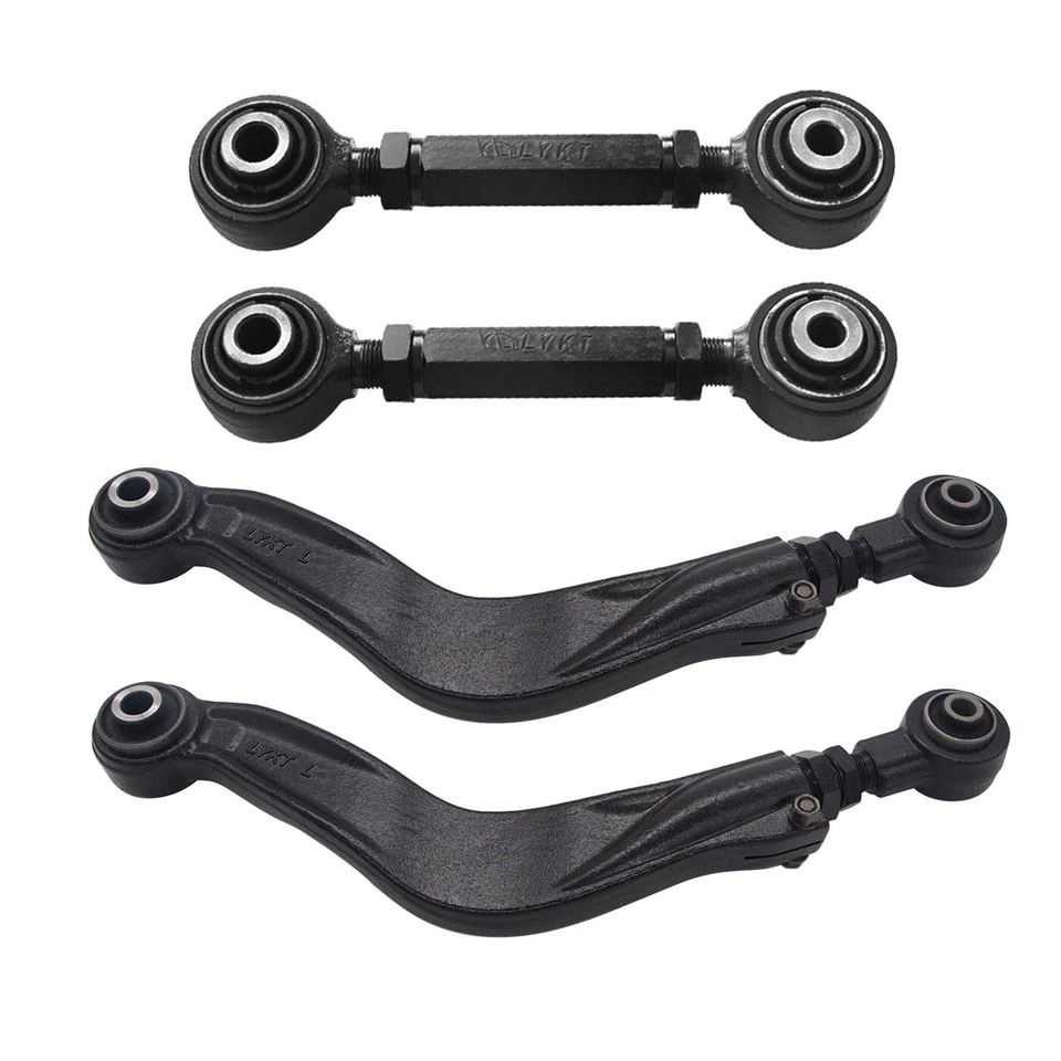 LYKT 4pcs Rear Adjustable Camber&Toe arm Kit for Buick LaCrosse Chevrolet Malibu Foto 1 de 4