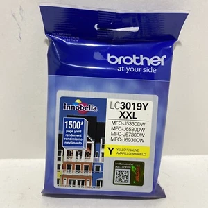 Brother Super High Yield Yellow Ink Cartridge LC3019Y XXL - Picture 1 of 5