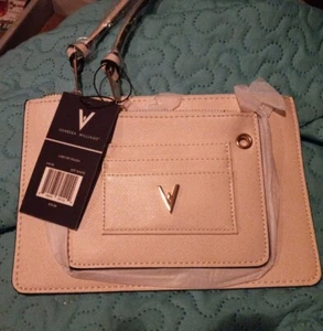 Vanessa Williams Lush Collection Zip Pouch Off White VW-18 NWT - Picture 1 of 3