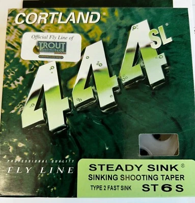 Fregadero estable Cortland 444 SL ST6S Spey Line tipo 2 40 pies Foto 1 de 4