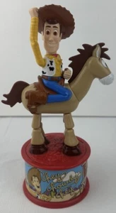 Vintage 1999 McDonalds Toy Story 2 Bullseye Woody's Round Up Candy Dispenser - Picture 1 of 6